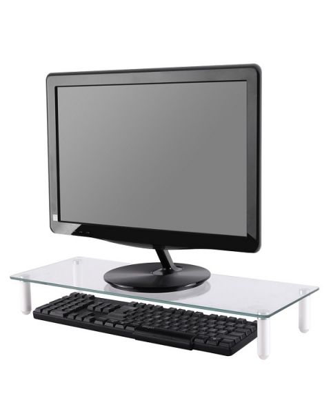 Newstar Transparent Monitor Stand (Clear Acrylic)