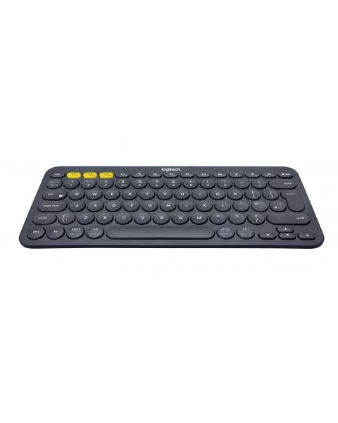 Logitech K380 keyboard Bluetooth QWERTY Turkish Black