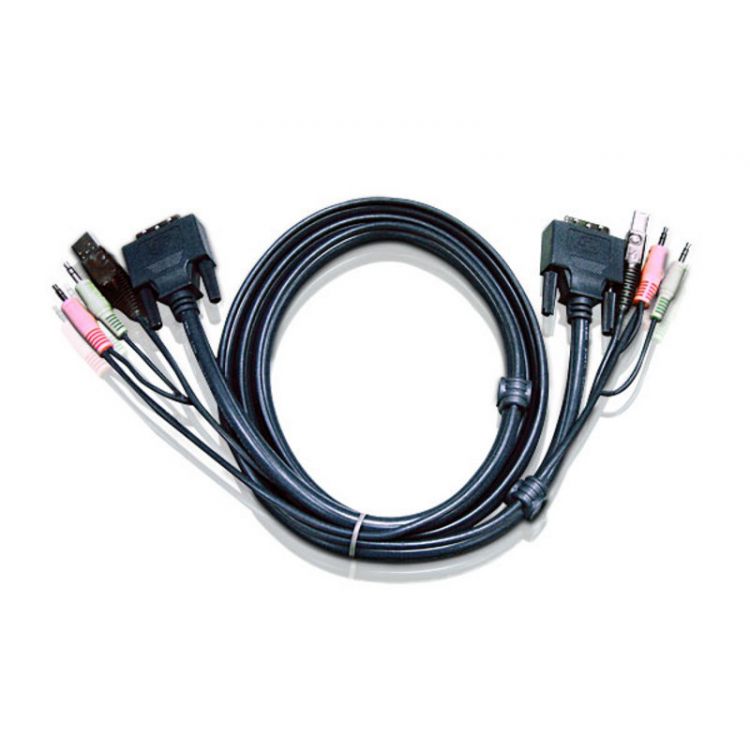 3m USB DVI-I Single Link KVM Cable - CS1768  CL6700