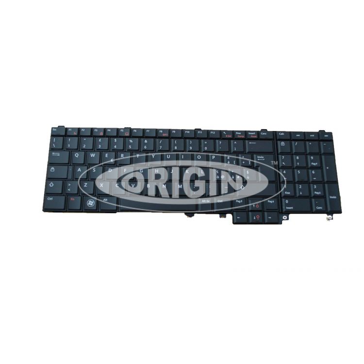Origin Storage N/B Keyboard E5520 Italian Layout - 105 Keys Non-Backlit Single Point