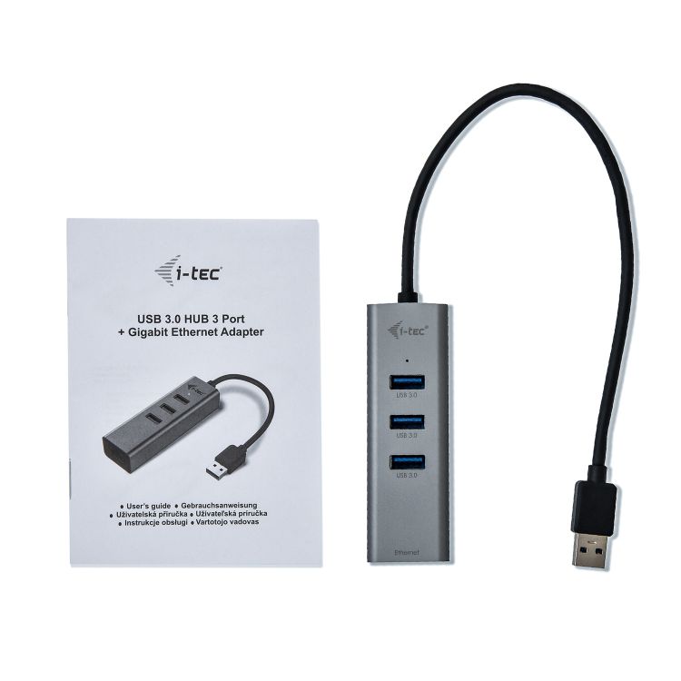 i-tec Metal USB 3.0 3-Port HUB