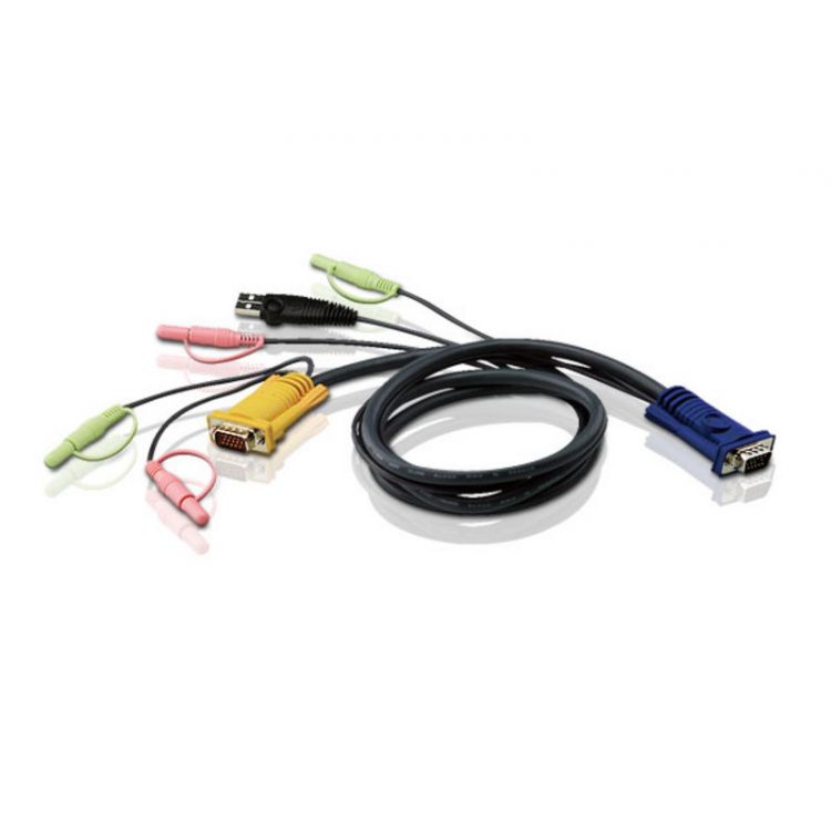 ATEN 2L5301U KVM cable Black 1.2 m