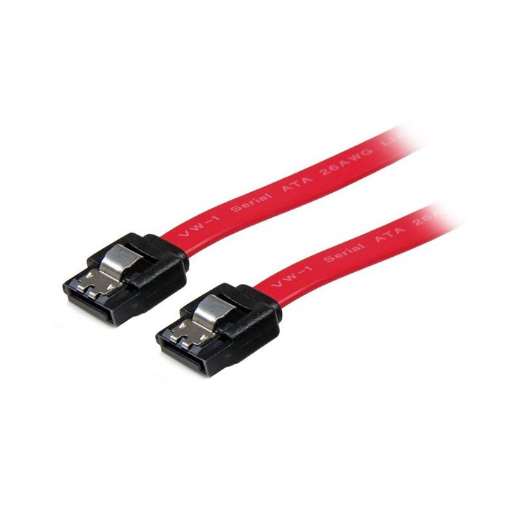 StarTech.com 8in Latching SATA to SATA Cable - F/F