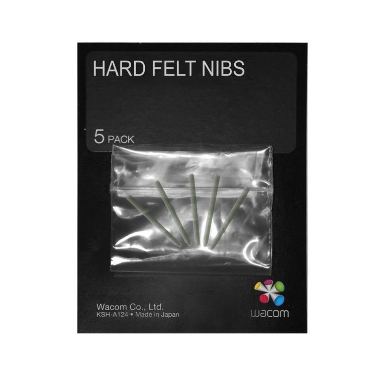 Hard felt nibs 5 pack, I4/5
