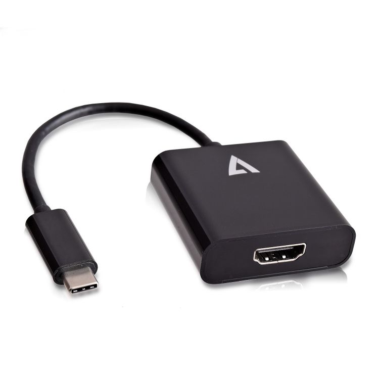 V7 USB-C male to HDMI female Adapter Black