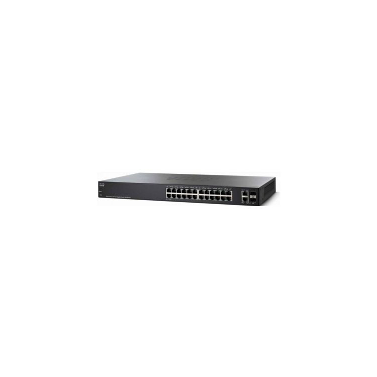 Cisco Small Business SG220-26P Managed L2 Gigabit Ethernet (10/100/1000) Black Power over Ethernet (PoE)