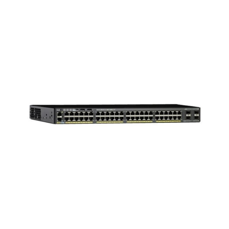 Cisco Catalyst WS-C2960X-48FPS-L network switch Managed L2/L3 Gigabit Ethernet (10/100/1000) Black Power over Ethernet (PoE)