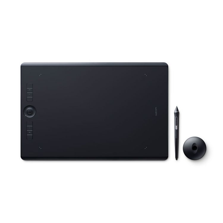 Wacom Intuos Pro graphic tablet 5080 lpi 311 x 216 mm USB/Bluetooth Black