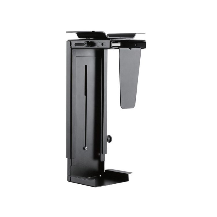 Newstar Swivel Under Desk & On-Wall PC Mount (Suitable PC Dimensions - Height: 30-53 cm / Width: 9-20 cm) - Black