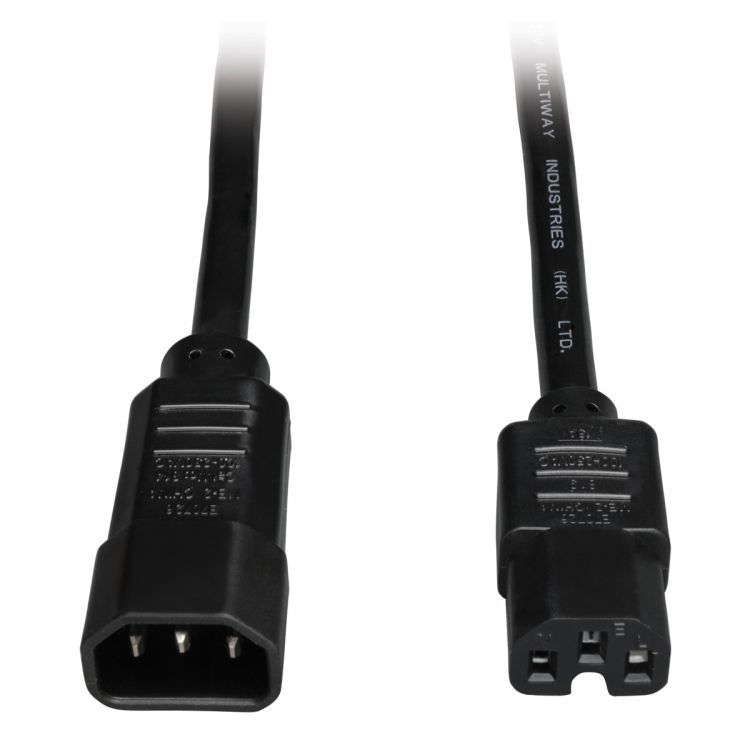 6-ft. Heavy Duty 14AWG Power Cord   C14-to-C15