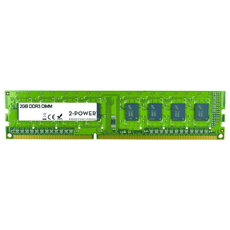 2-Power 2GB DDR3 1333MHz DR DIMM Memory - replaces A7075897