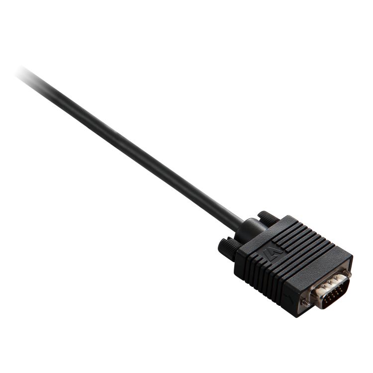 V7 VGA Display Cable 2 HDDB15 (m/m) black 2m