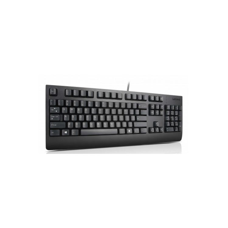 Lenovo 4X30M86904 keyboard USB Norwegian Black