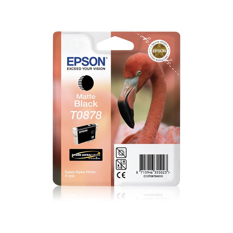 Epson Singlepack Matte Black T0878 Ultra Gloss High-Gloss 2