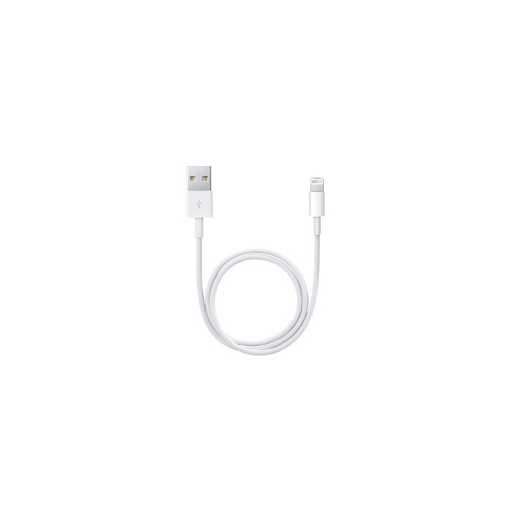 Apple Lightning / USB USB cable 0.5 m USB A Male White
