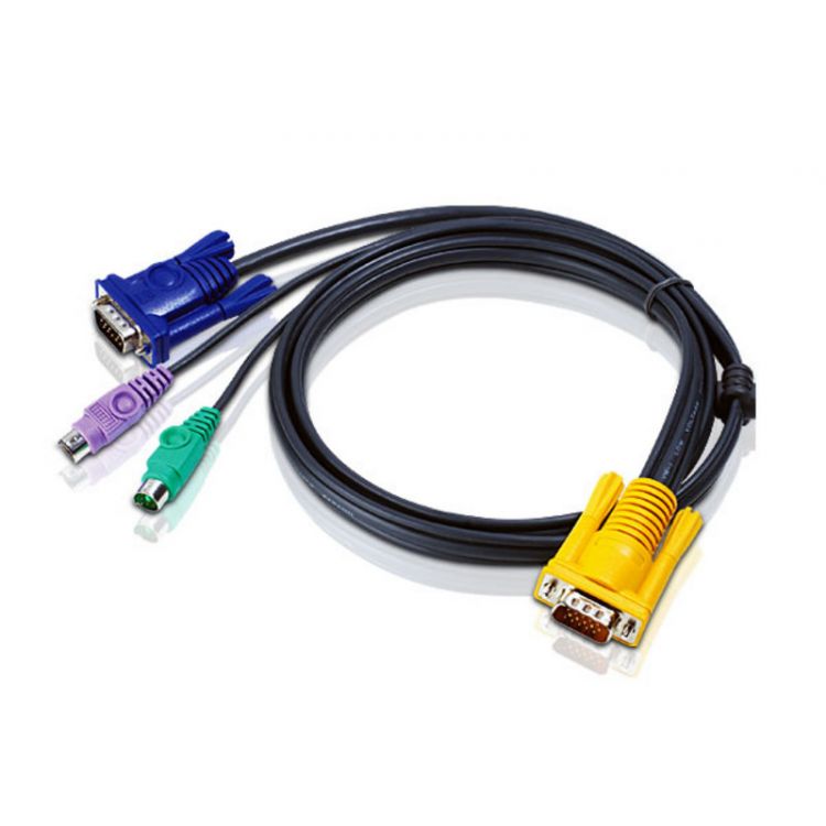 KVM CABLE PS2  PC TO HD SWITCH  1.8m