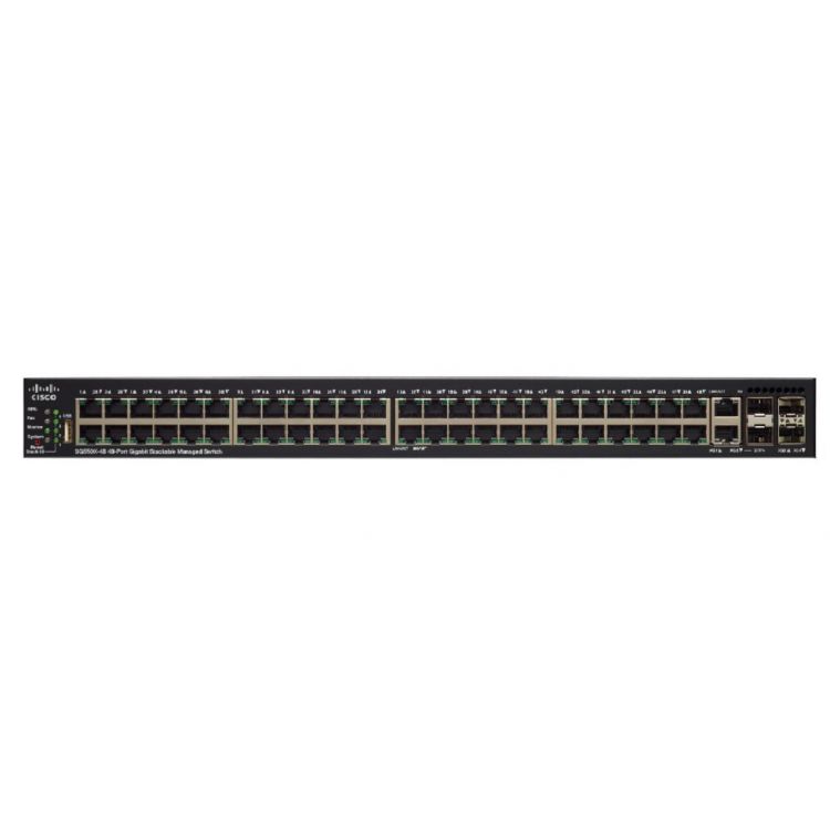 Cisco SG550X-48 Managed L3 Gigabit Ethernet (10/100/1000) Black,Grey 1U