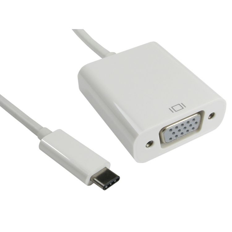 Cables Direct USB3C-VGACAB USB graphics adapter 2048 x 1152 pixels White