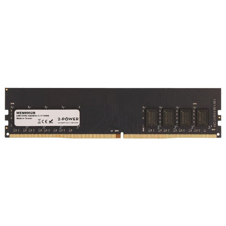 2-Power 4GB DDR4 2400MHz CL17 DIMM Memory - replaces Z9H59AA