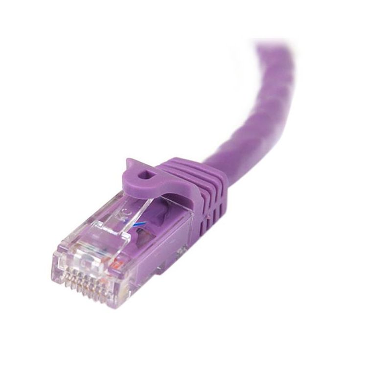 10m Purple Snagless Cat5e Patch Cable
