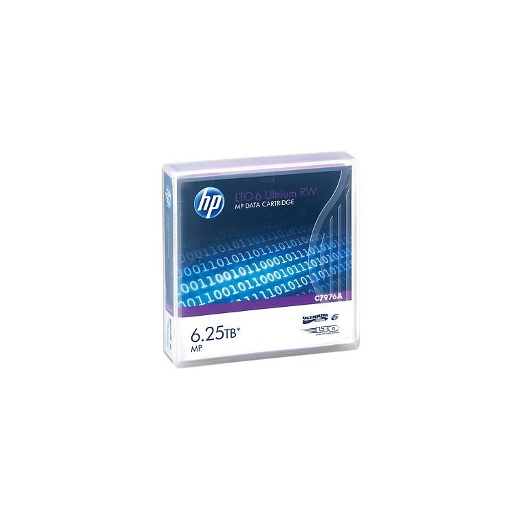 HPE LTO-6 Ultrium RW Blank data tape 6.25 TB 1.27 cm