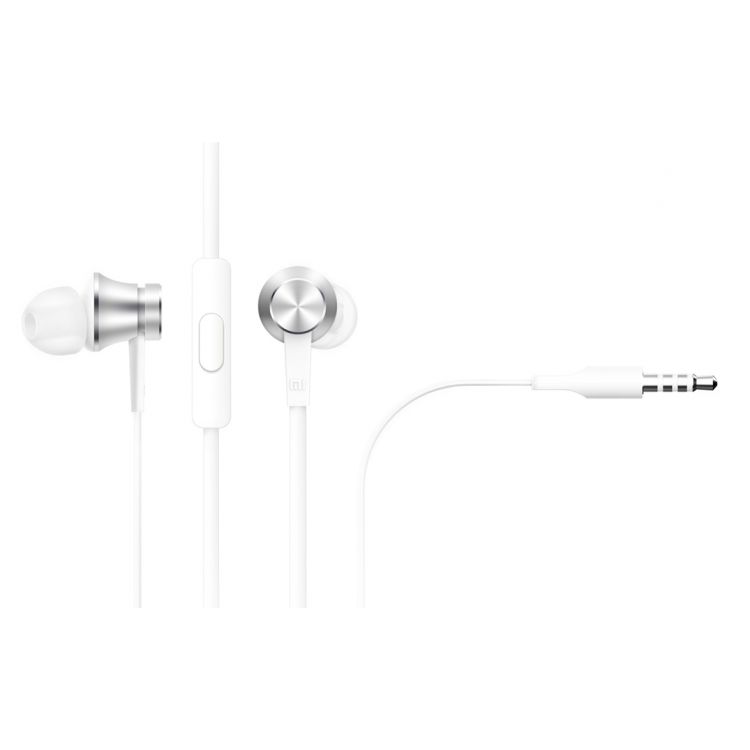 Xiaomi Mi In-Ear Headphones Basic mobile headset Binaural Silver,White Wired