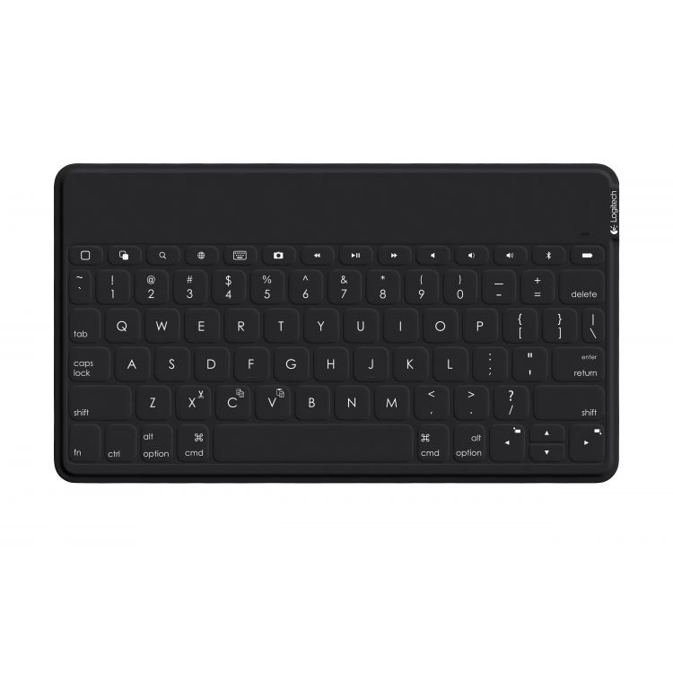 Logitech Keys-To-Go mobile device keyboard Black QWERTY Dutch,UK English Bluetooth
