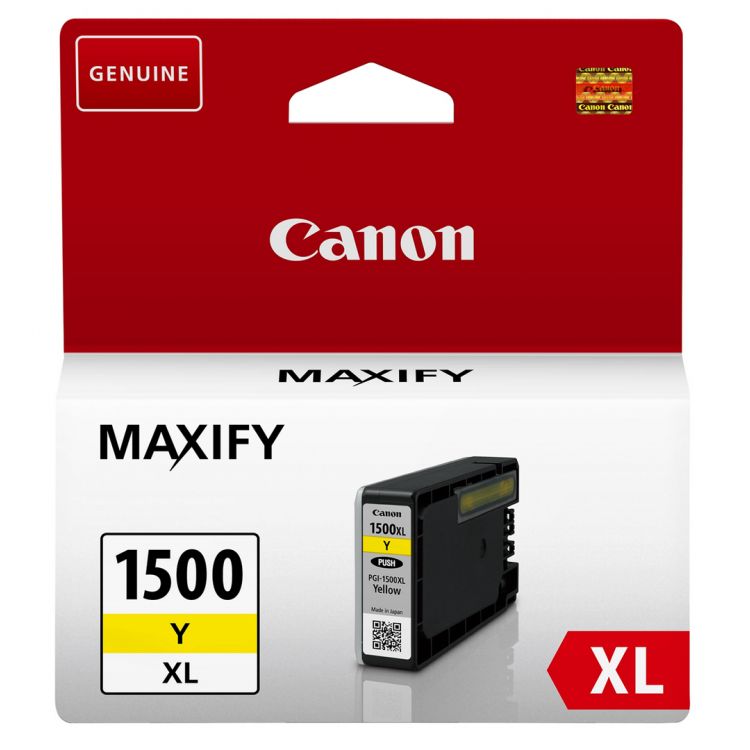 Canon PGI-1500XL Y ink cartridge Original Yellow 1 pc(s)