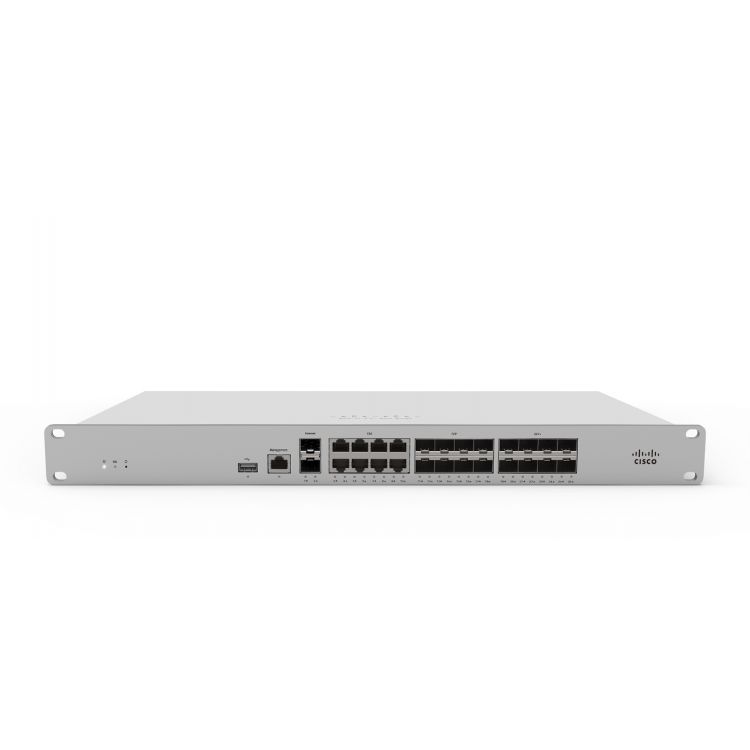 Cisco Meraki MX250 hardware firewall 1U 4 Gbit/s