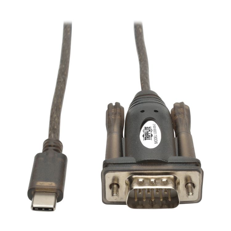 Tripp Lite USB-C to DB9 Serial Adapter Cable (M/M), 1.52 m