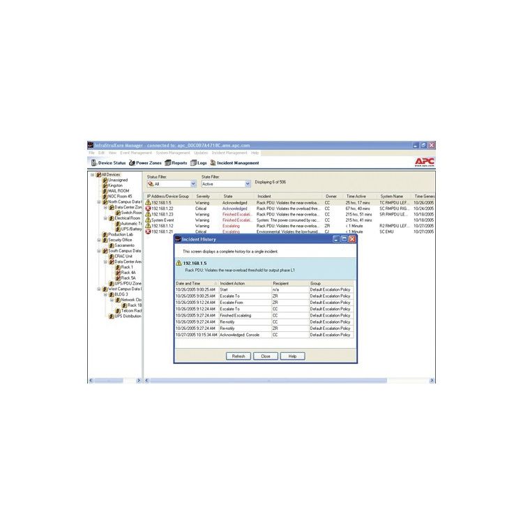 APC AP9435 IT infrastructure software System management