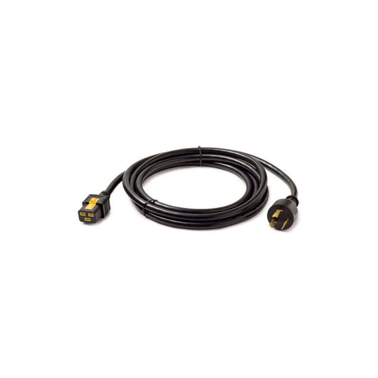 APC AP8753 power cable Black 3 m C19 coupler NEMA L6-20P