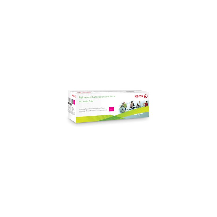 Xerox Magenta toner cartridge. Equivalent to HP CF403X. Compatible with HP Colour LaserJet Pro M252, Colour LaserJet Pro M274, Colour LaserJet Pro M277