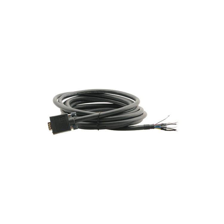 Kramer Electronics HD-15, 15.2m VGA cable VGA (D-Sub) Black