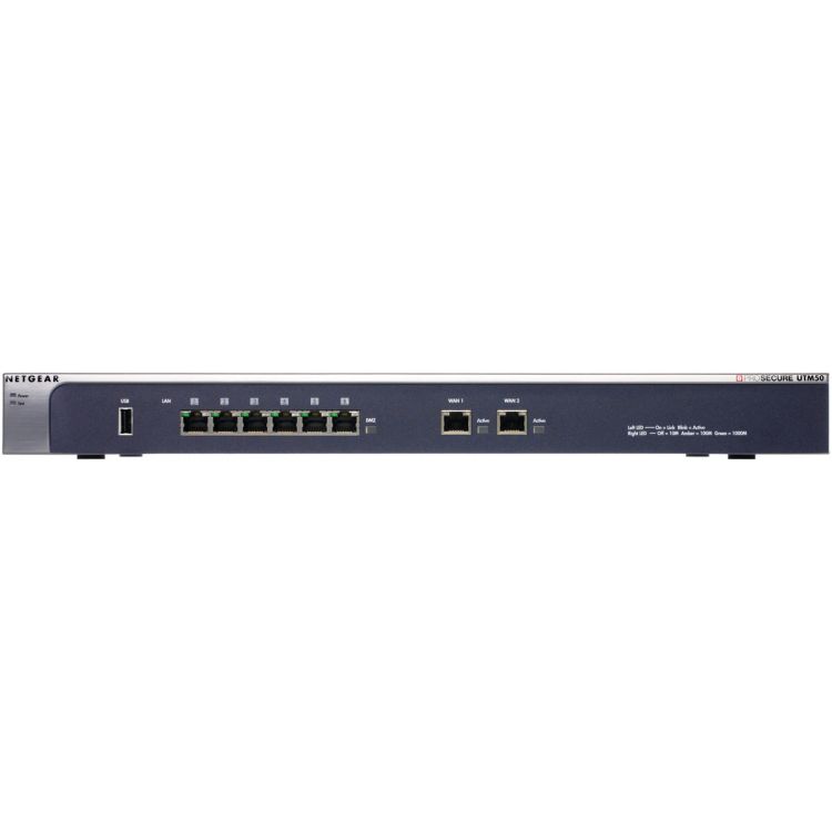 NETGEAR UTM50 hardware firewall 0.95 Gbit/s