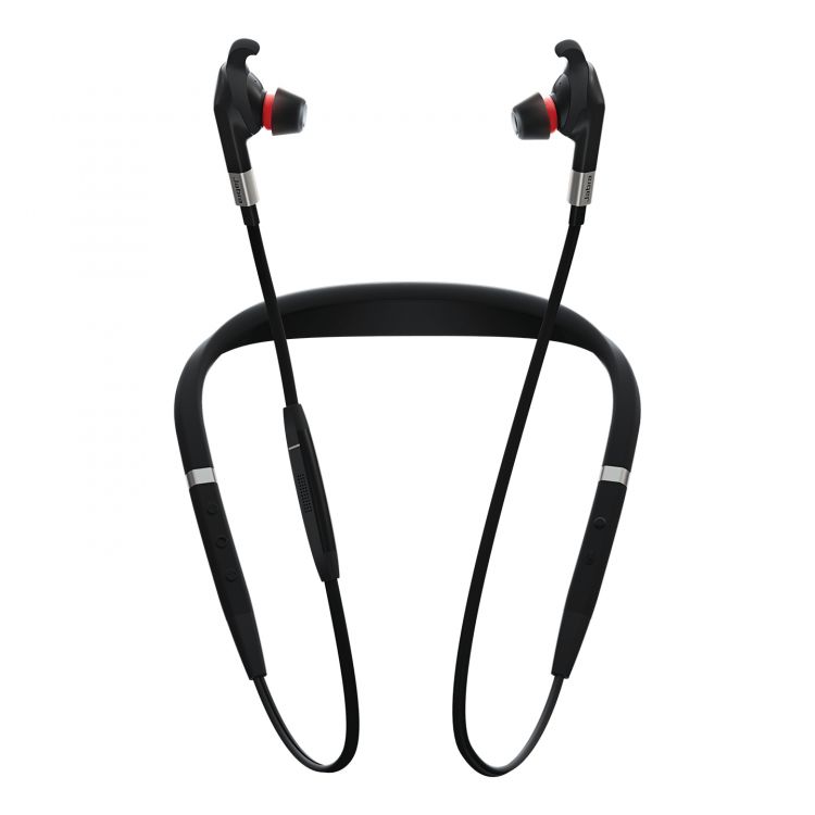 Jabra Evolve 75e Headset Wired & Wireless Neck-band, In-ear Office/Call center Micro-USB Bluetooth Black