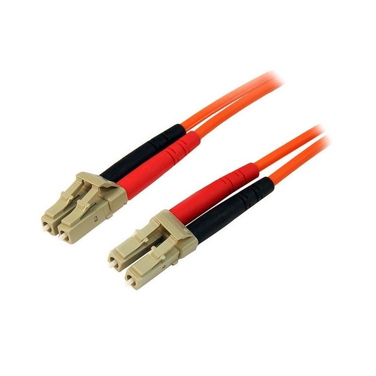 StarTech.com Fiber Optic Cable - Multimode Duplex 50/125 - LSZH - LC/LC - 5 m