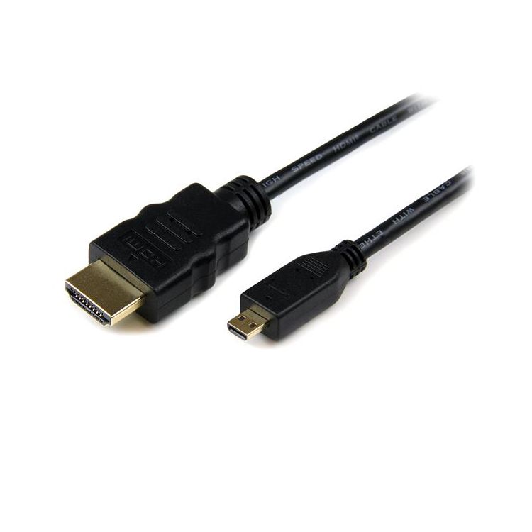 StarTech.com 3m High Speed HDMI Cable with Ethernet - HDMI to HDMI Micro - M/M