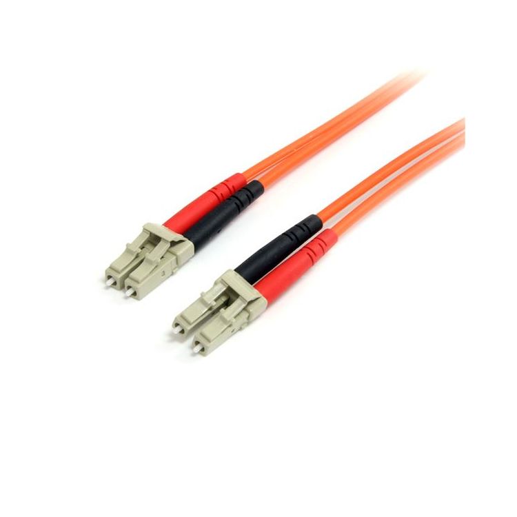 StarTech.com 2m Multimode 62.5/125 Duplex Fiber Patch Cable LC - LC