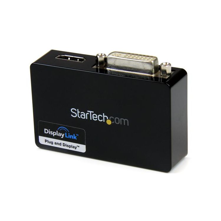 StarTech.com USB 3.0 to HDMI and DVI Dual Monitor External Video Card Adapter