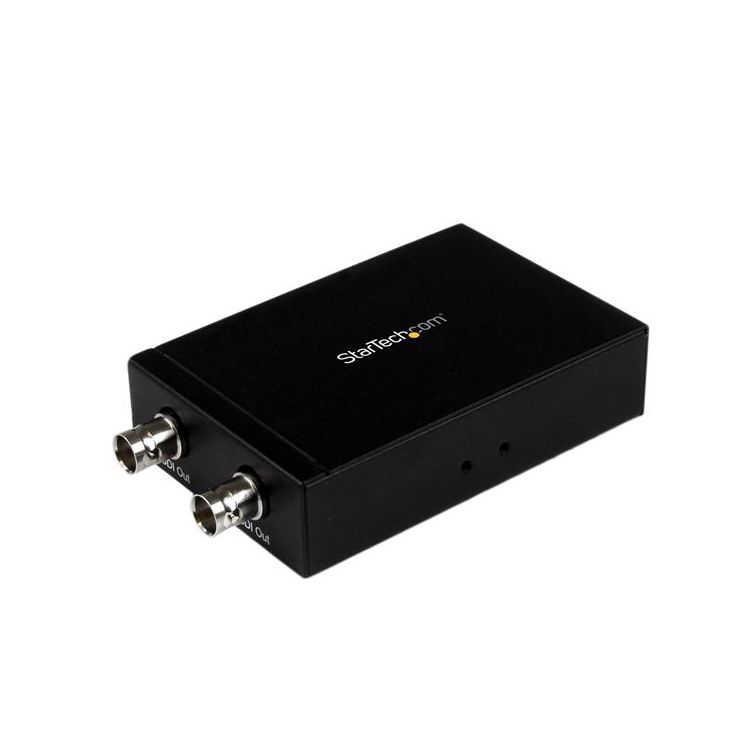 StarTech.com HDMI to SDI Converter – HDMI to 3G SDI Adapter with Dual SDI Output
