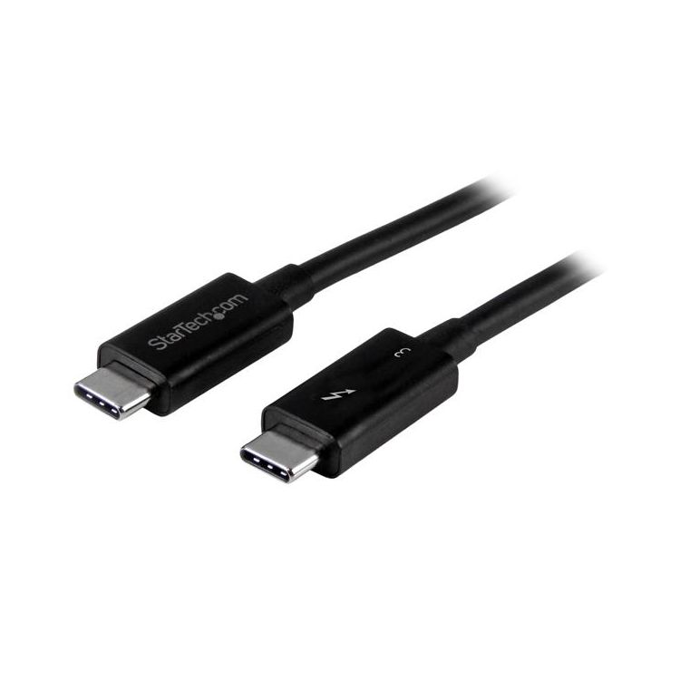 StarTech.com 0.5m Thunderbolt 3 (40Gbps) USB-C Cable - Thunderbolt, USB, and DisplayPort Compatible
