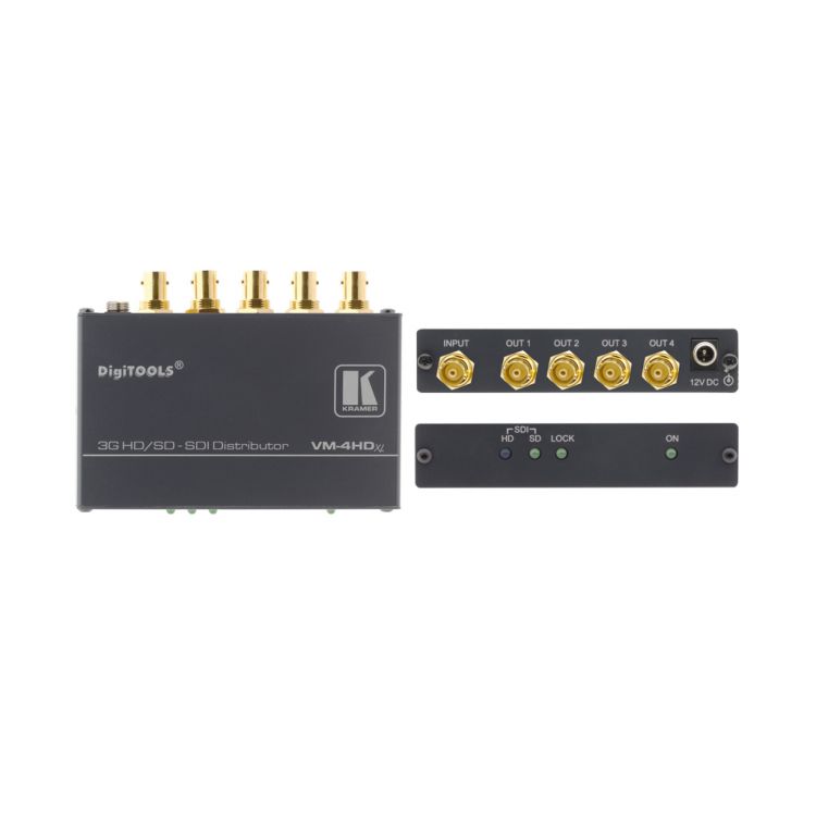 Kramer Electronics VM-4HDXL video line amplifier Black