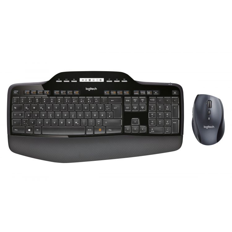 Logitech MK710 keyboard RF Wireless QWERTZ German Black