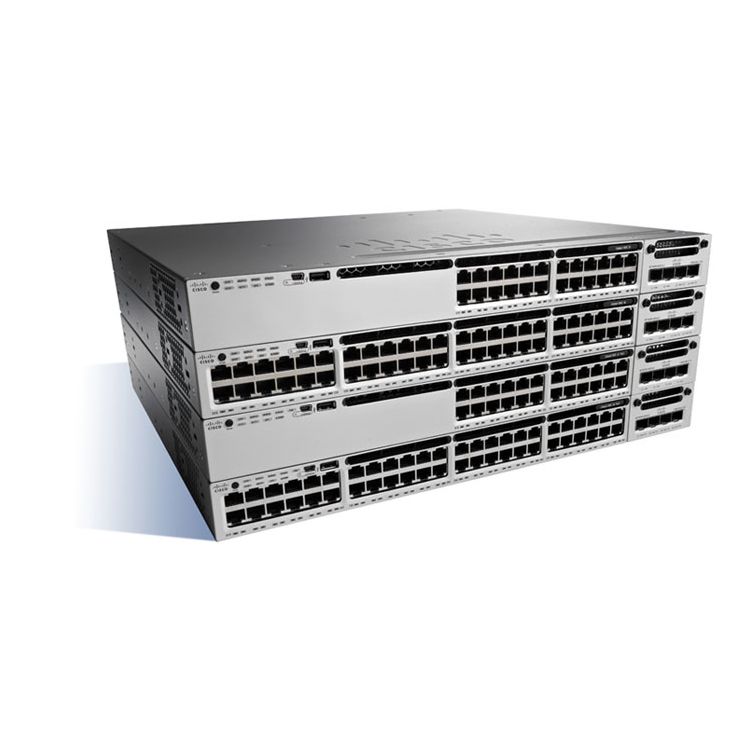 Cisco Catalyst WS-C3850-12XS-E network switch Managed Black, Gray