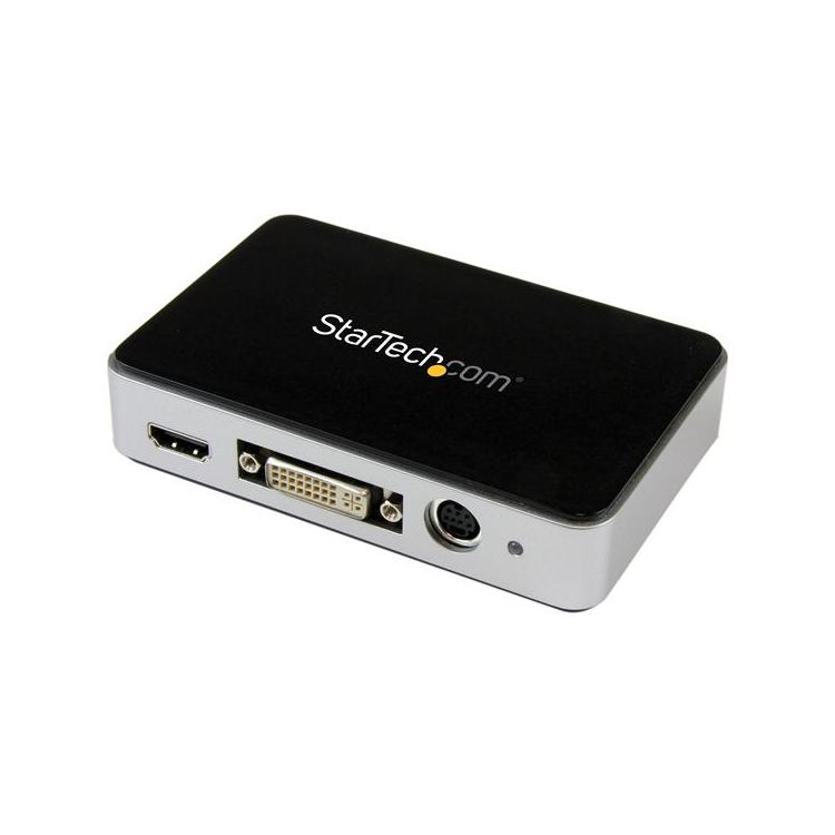 StarTech.com USB 3.0 Video Capture Device - HDMI / DVI / VGA / Component HD Video Recorder - 1080p 60fps