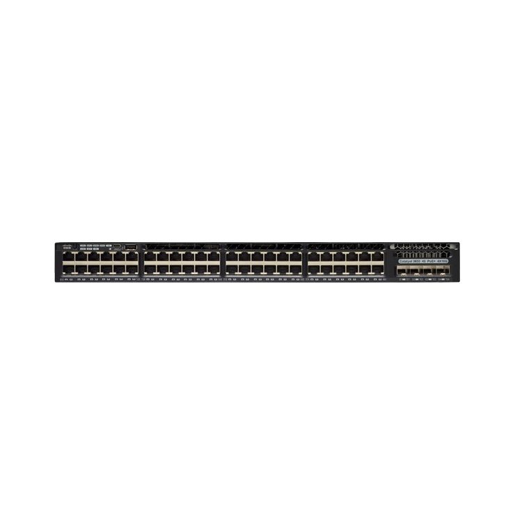 Cisco Catalyst WS-C3650-48FD-E network switch Managed L3 Gigabit Ethernet (10/100/1000) Power over Ethernet (PoE) 1U Black