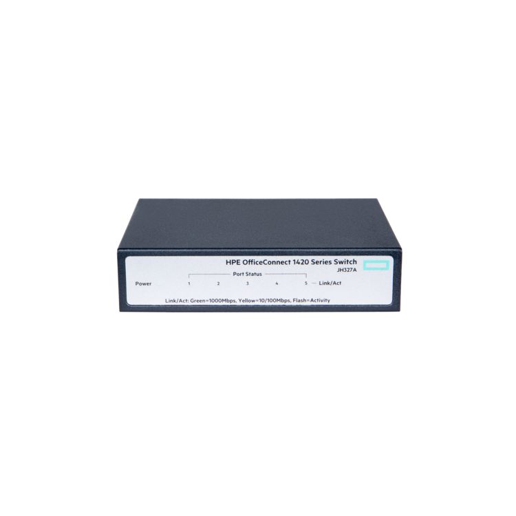 Hewlett Packard Enterprise OfficeConnect 1420 5G Unmanaged L2 Gigabit Ethernet (10/100/1000) Grey 1U