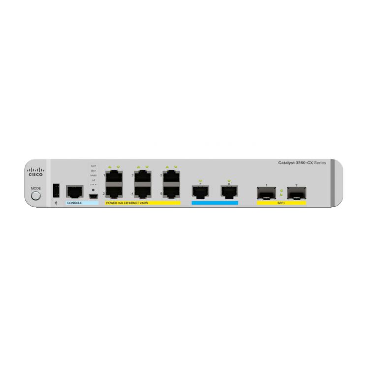 Cisco 3560-CX Managed L2 Gigabit Ethernet (10/100/1000) Power over Ethernet (PoE) Gray