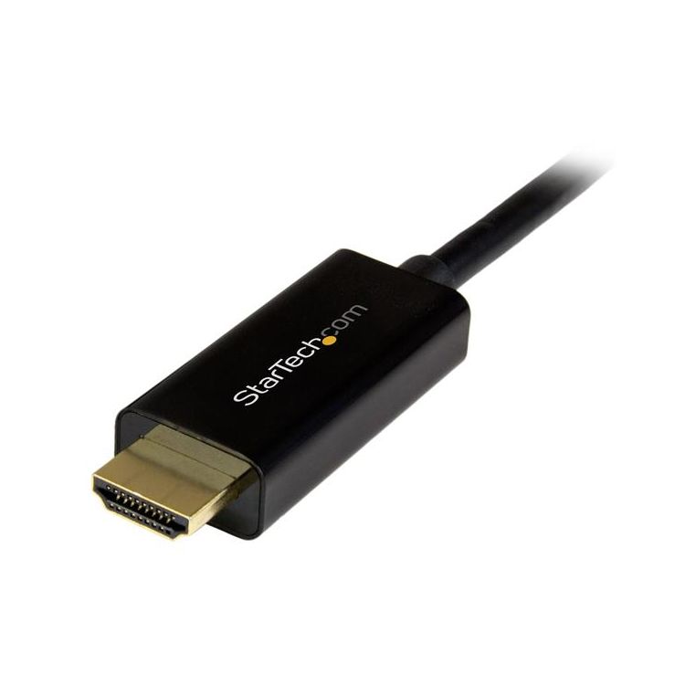 StarTech.com DisplayPort to HDMI converter cable – 6 ft (2m) – 4K